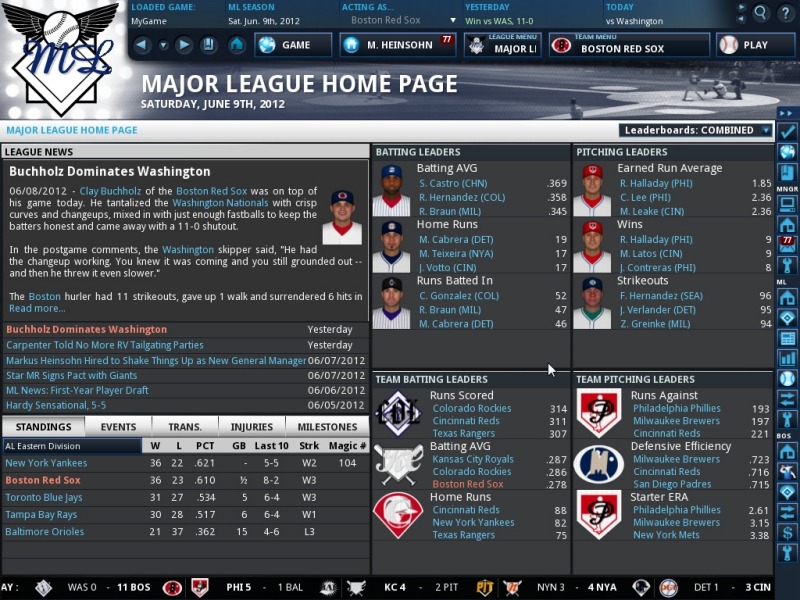 Out of the Park Baseball [PC] Screenshot